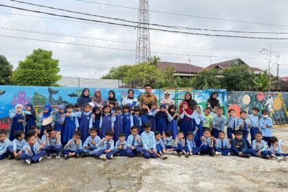 Edukasi Pemilahan Sampah Sejak Usia Dini, PAUD Citra Indonesia Terima Kunjungan Lurah Guntung Paikat