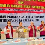 Polda Kalsel Musnahkan 75,2 Kg Sabu dan Ribuan Ekstasi, Kapolda: Selamatkan Ratusan Ribu Jiwa