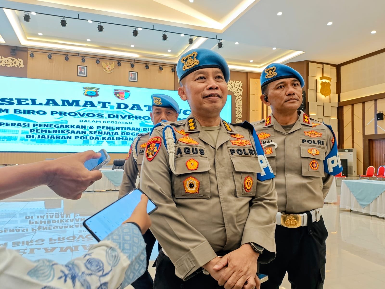 Propam Mabes Polri Supervisi Senjata Api di Polda Kalsel, Pastikan Sesuai SOP