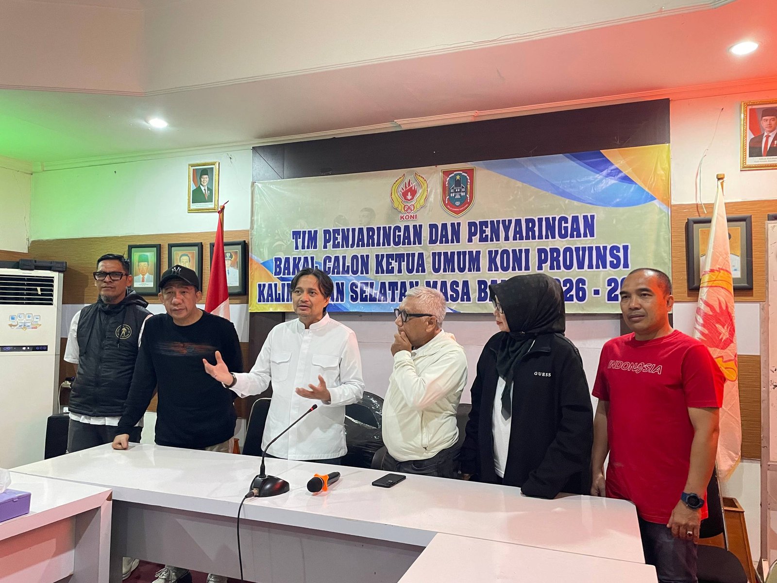 Datangi Koni Kalsel, Hasnuryadi Konsultasi Regulasi Larangan AD/ART Ketua KONI 