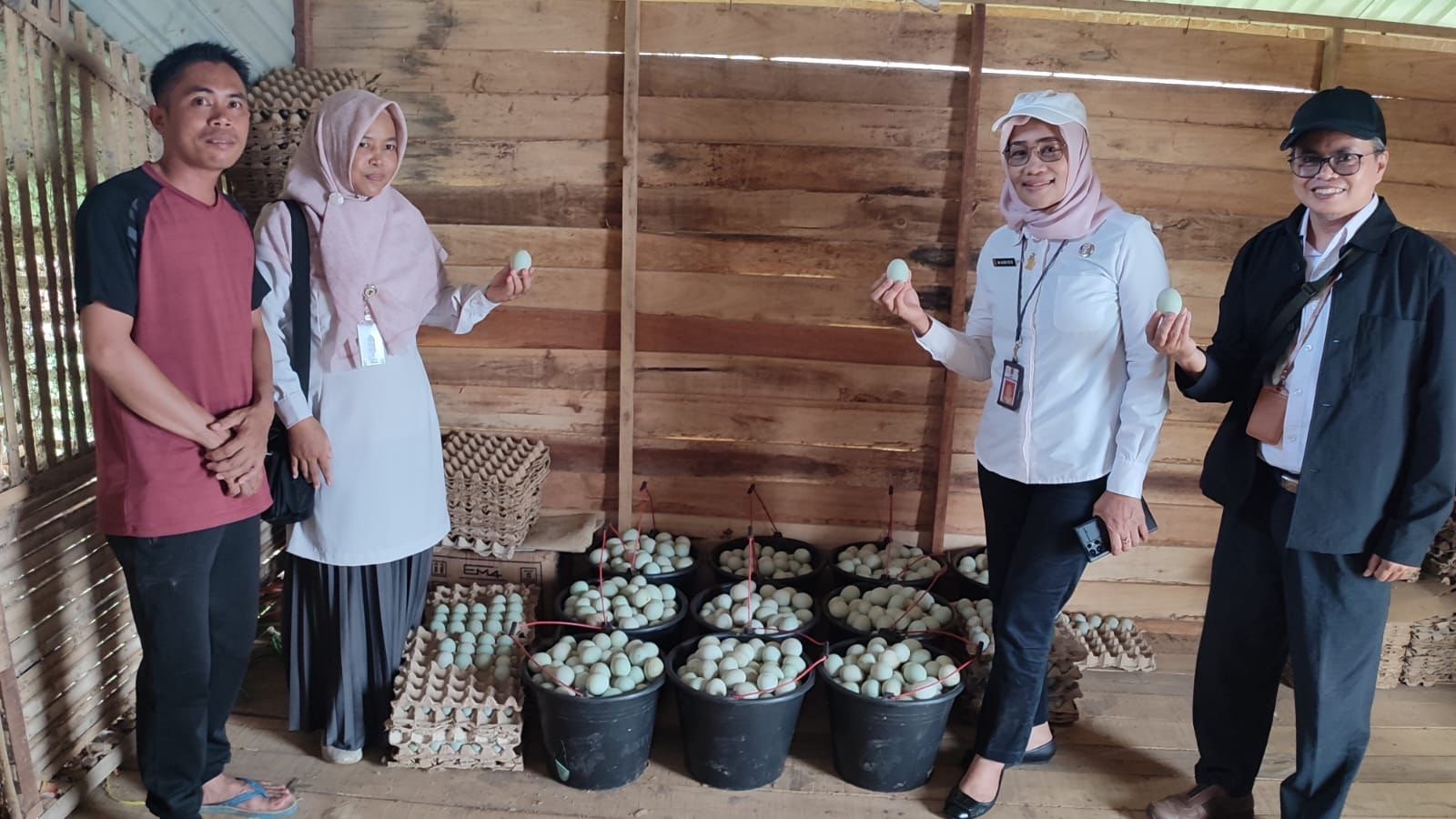 Gencarkan Pengembangan Itik Melalui Inovasi SITI HAWA LARI, Kalsel Perkuat Ketahanan Pangan