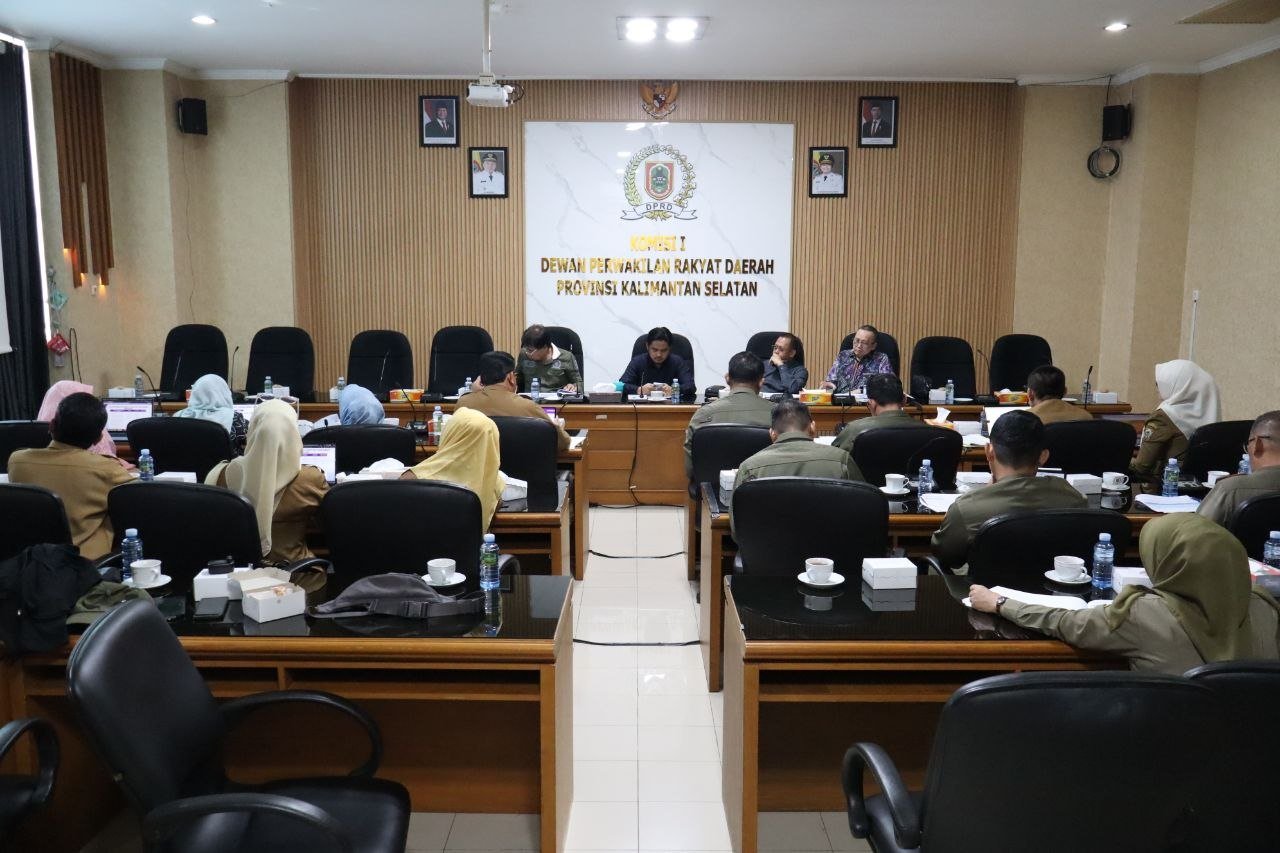 Pansus I DPRD Kalsel Soroti Kinerja OPD dan Permasalahan Blank Spot dalam Rapat LKPJ 2025