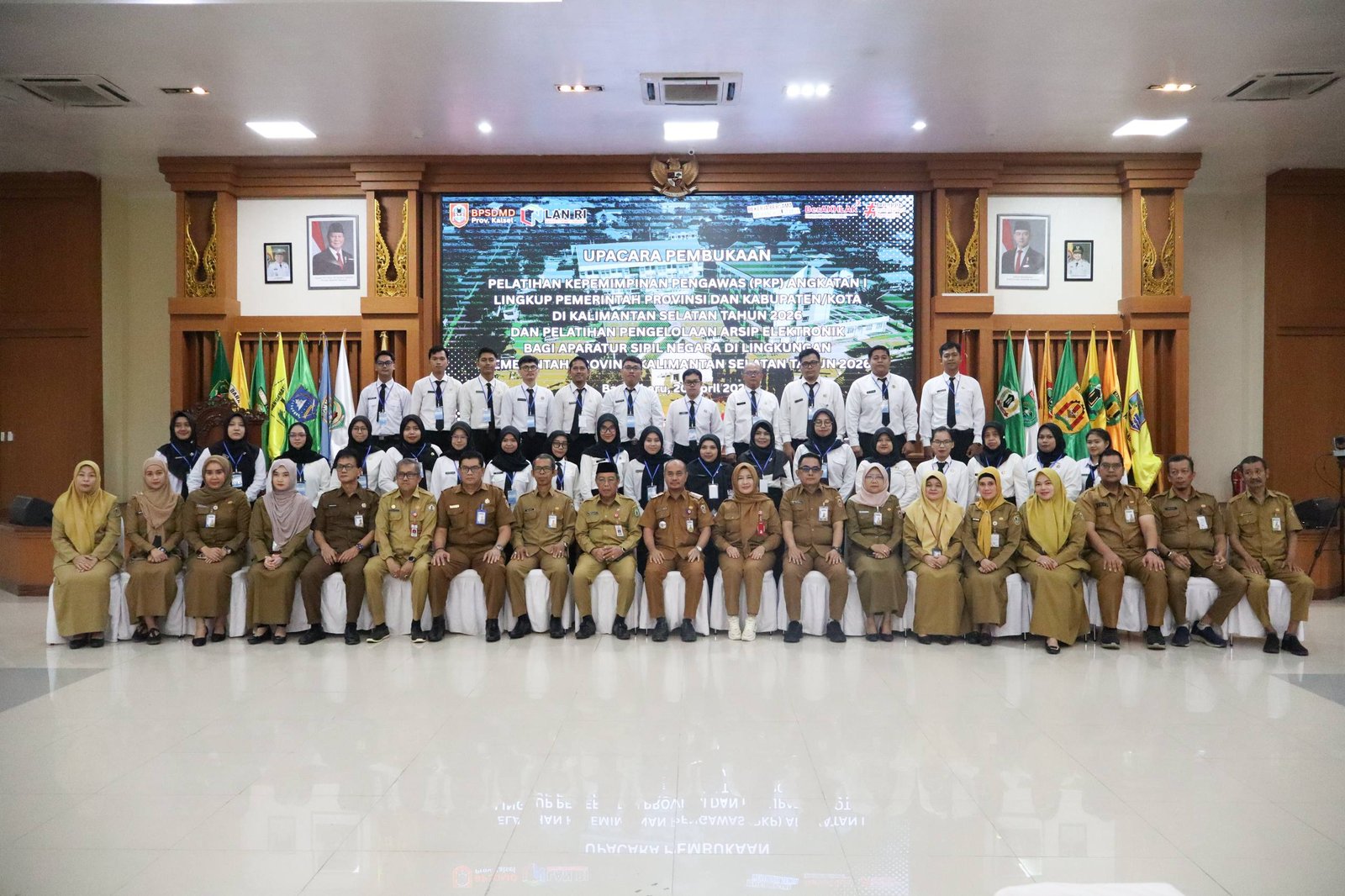 BPSDMD Kalsel Gelar Pembukaan PKP Angkatan I dan Pelatihan Arsip Elektronik Tahun 2026