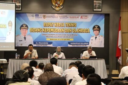 Rakernis Dispora Kalsel Perkuat Sinergi Daerah, Fokus Pembinaan Pemuda dan Olahraga Berkelanjutan