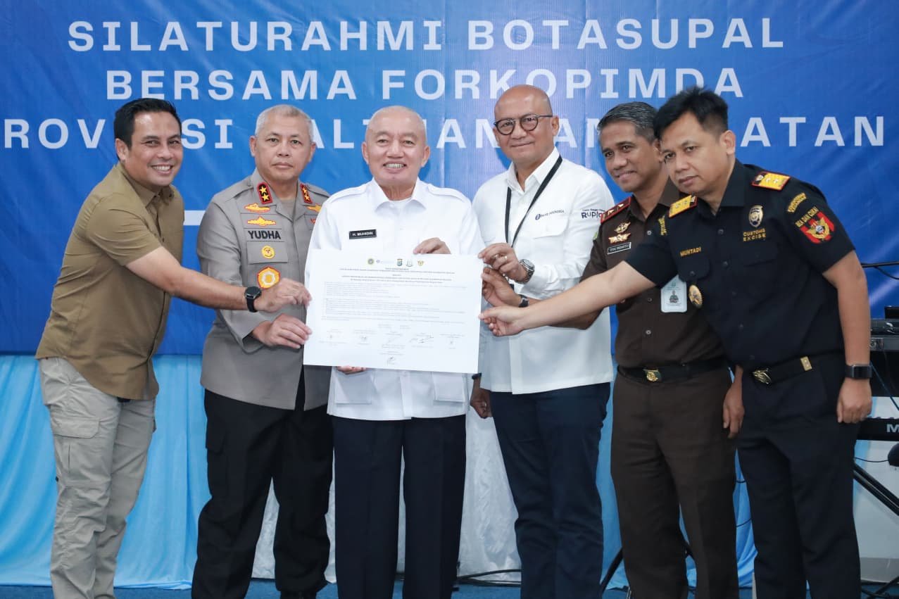 Perkuat Sinergi, Gubernur Kalsel Hadiri Pemusnahan Uang Palsu oleh Forum Botasupal