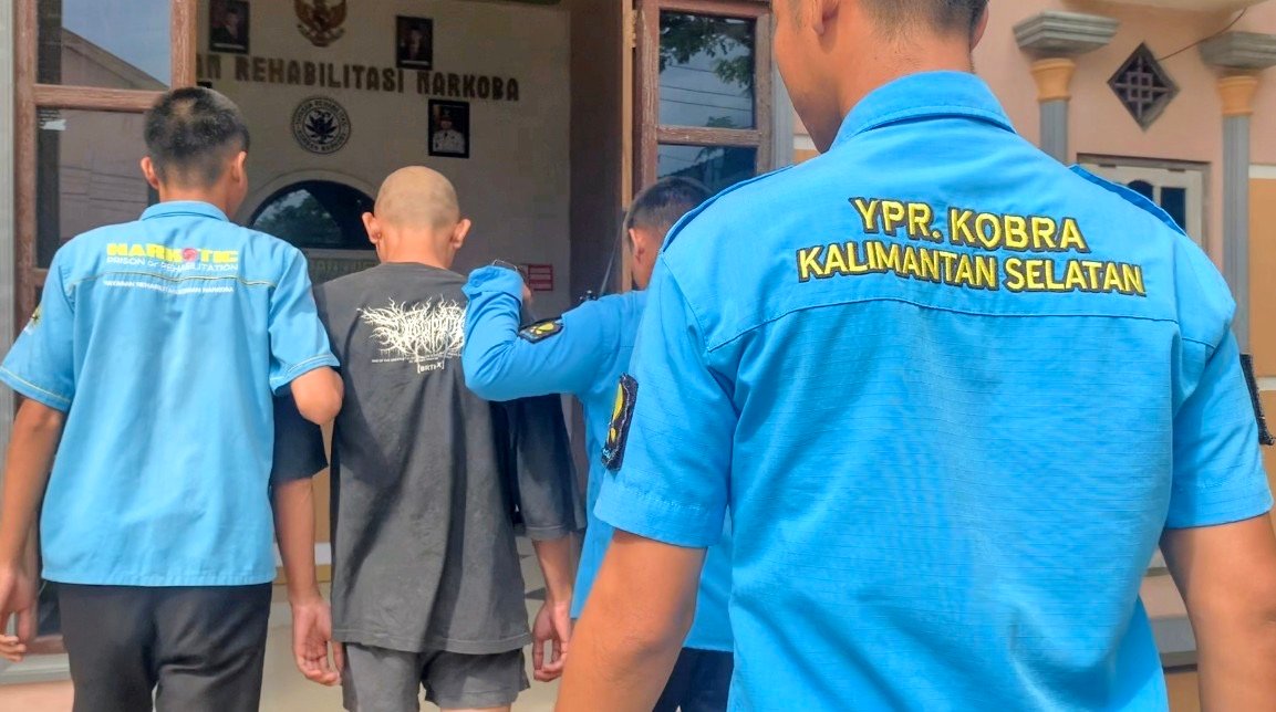 YPR Kobra Kalsel Lakukan Pembinaan Klien Diduga Gangguan Jiwa Akibat Penyalahgunaan Zat