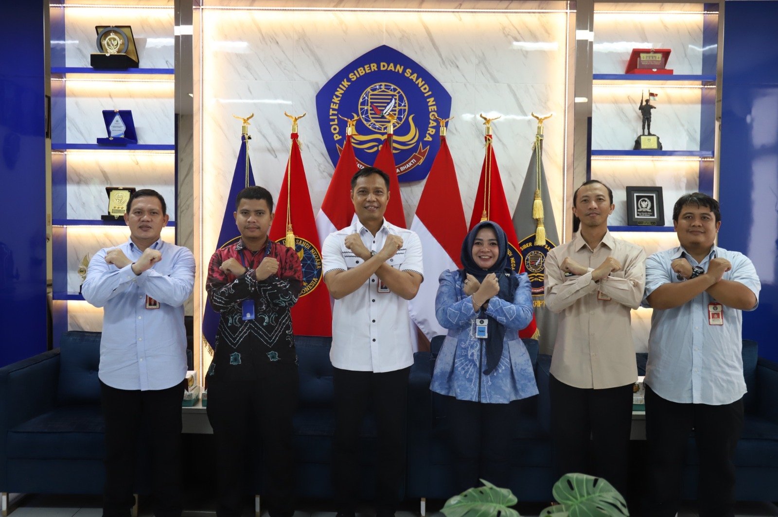 Perkuat Keamanan Siber, Diskominfo Kalsel Gandeng Poltek SSN Terkait Pengembangan SDM dan Teknologi