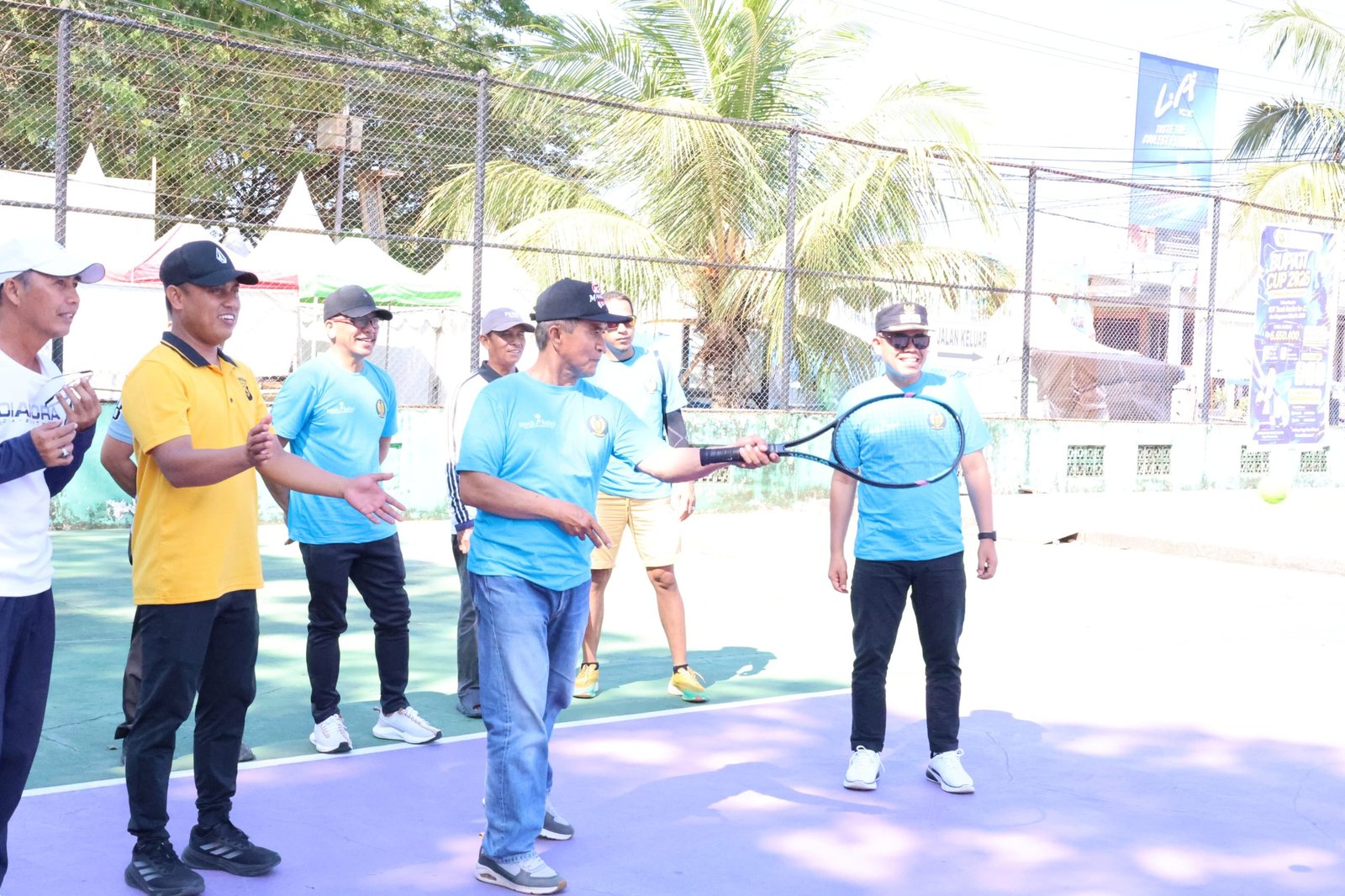 Tenis Lapangan Bupati Cup 2026 Resmi, Meriahkan HUT ke-23 Tanah Bumbu dan Mappanre Ritasi’e