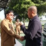 Diskominfo Kalsel Sambut Kunjungan Deputi Bidkoor Kominfo Kemenko Polkam di Bandara Syamsudin Noor