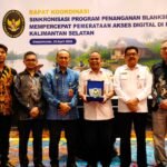 Rakor Sinkronisasi Program Blankspot, Kalsel Dorong Akses Digital Merata