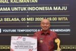 Kalsel Terbaik di Regional Kalimantan, Gubernur H. Muhidin Terima Penghargaan Kemendagri 2026