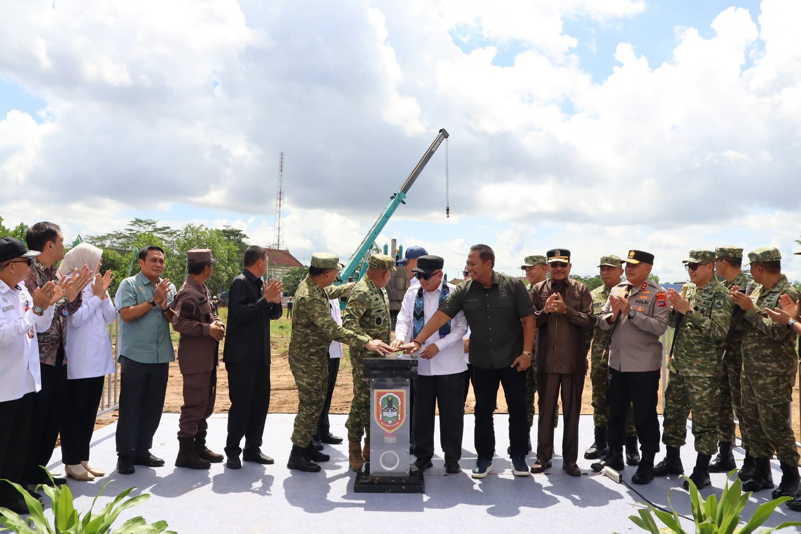 Perkuat Pertahanan Wilayah, Pemprov Kalsel Mulai Pembangunan Kodam Lambung Mangkurat