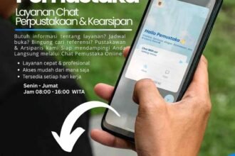 Permudah Layanan Perpustakaan, Dispersip Kalsel Hadirkan Chat Pemustaka Online