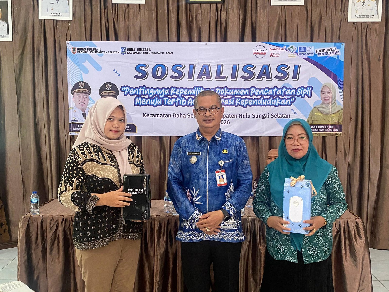 Disdukcapil Kalsel dan HSS Perkuat Kesadaran Masyarakat Akan Pentingnya Dokumen Kependudukan