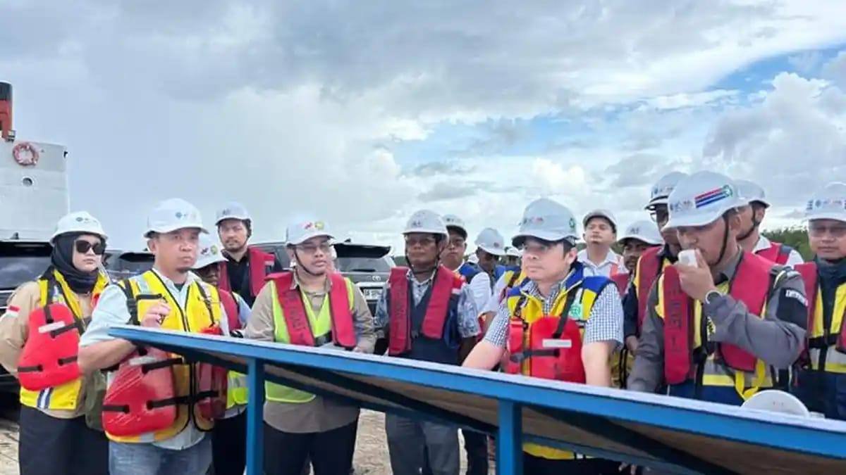 Dirjen Bina Marga Pantau Proyek Jembatan Pulaulaut, Pemprov Bentuk Tim Koordinasi