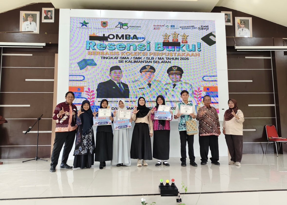 Nayla Aurelia Raih Juara I Lomba Resensi Buku se-Kalsel 2026