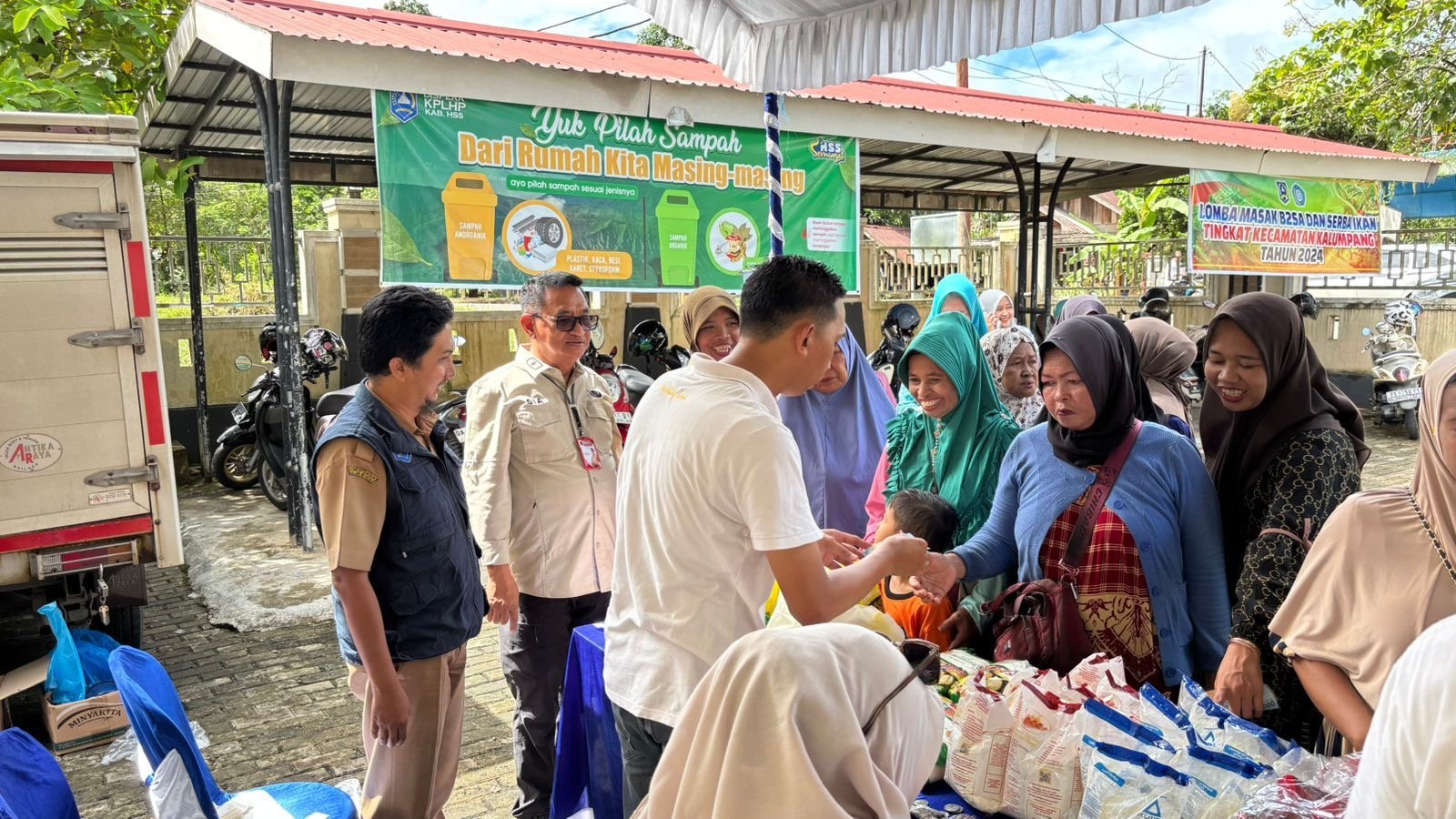 Disdag Kalsel Gelar Pasar Murah di Kecamatan Kelumpang untuk Tekan Inflasi
