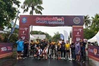 Kalsel Raih Emas hingga Perunggu pada Kejurnas Triathlon 2026