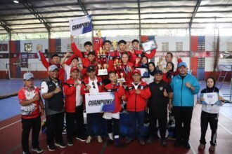 HSS Sapu Bersih Emas Sepak Takraw POPDA Kalsel 2026