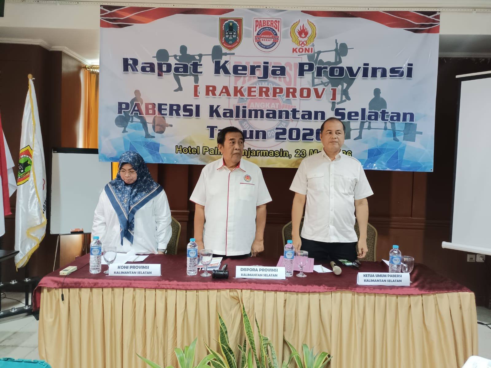 Pabersi Kalsel Matangkan Program Pembinaan dan Kompetisi Atlet Angkat Berat