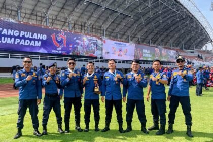 Tim Damkar Kalsel Raih Prestasi di NFSC 2026 Palembang