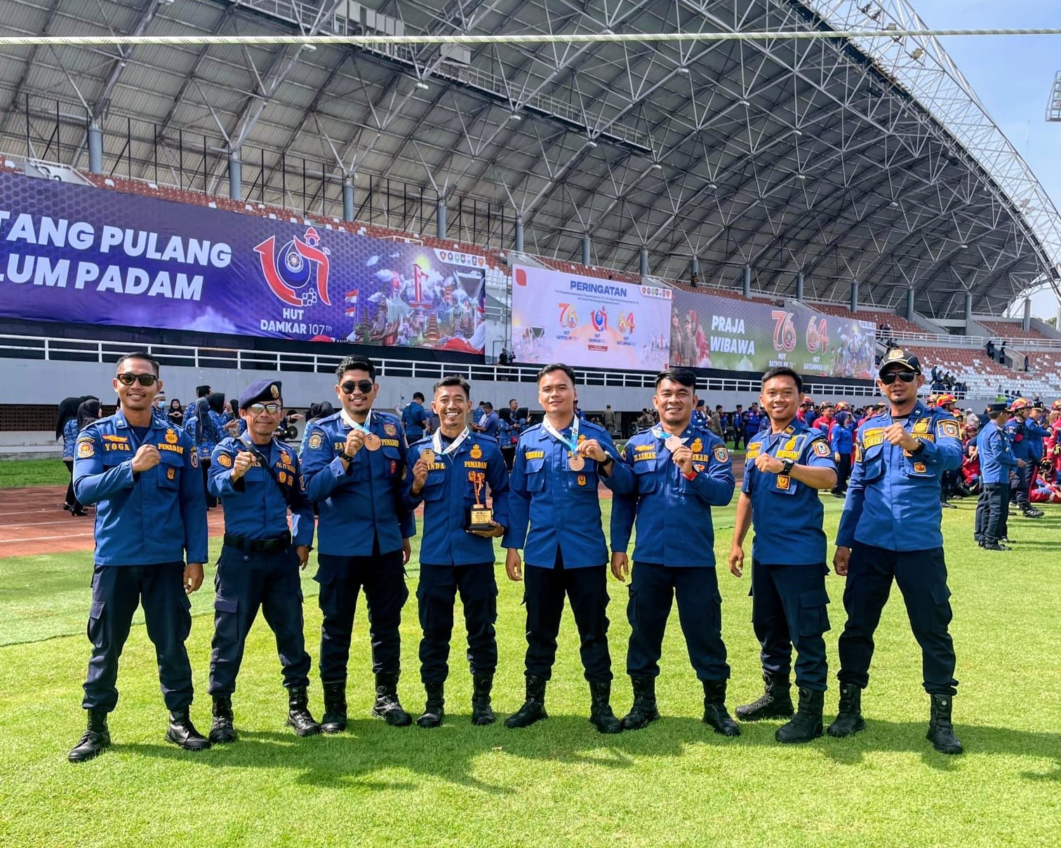 Tim Damkar Kalsel Raih Prestasi di NFSC 2026 Palembang