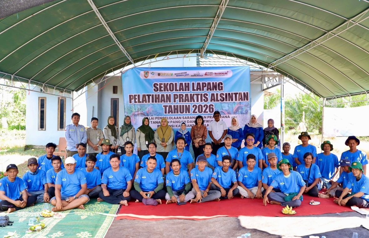 Sekolah Lapang Drone Pertanian Digelar di Batola, Dorong Modernisasi Pertanian Kalsel