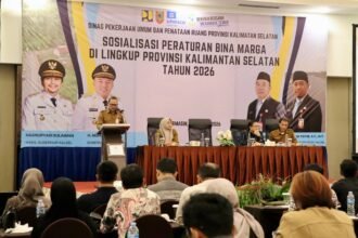 PUPR Kalsel Perkuat Pemahaman Regulasi Melalui Sosialisasi Peraturan Bina Marga 2026