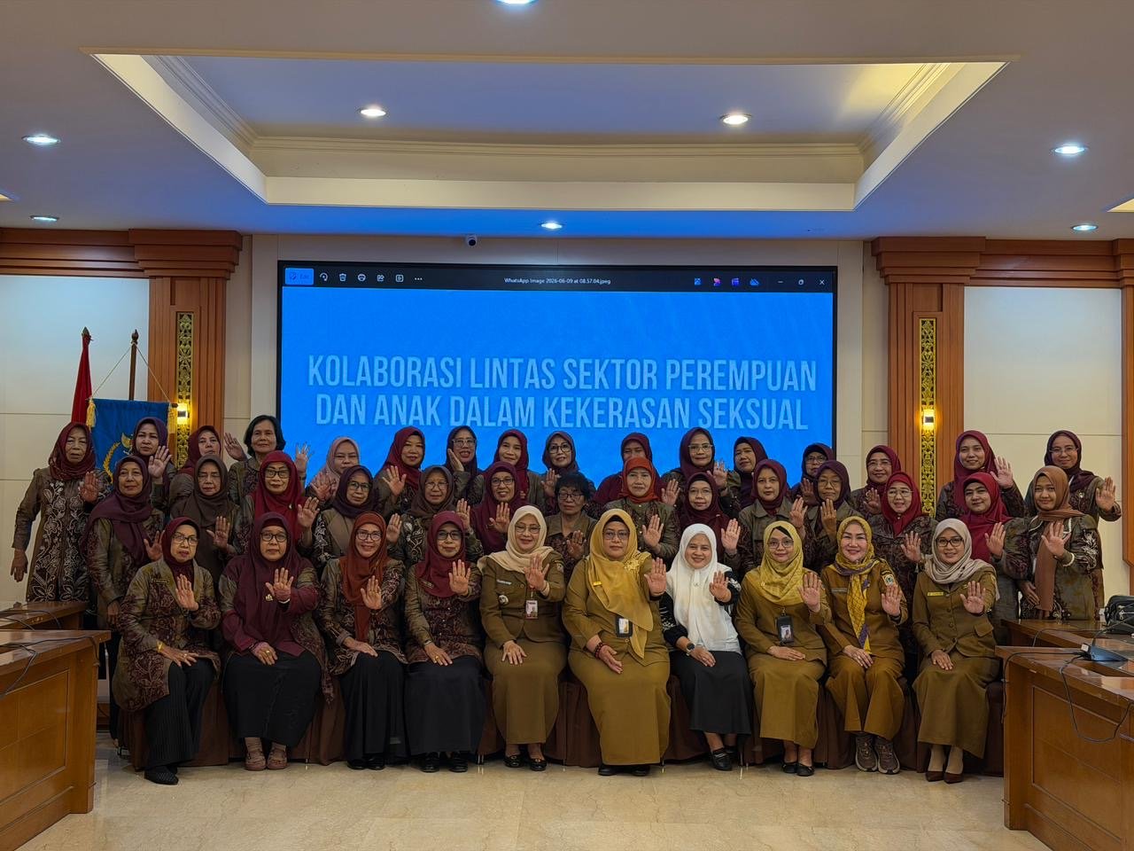 DP3AKB Kalsel dan BKOW Perkuat Sinergi Cegah Kekerasan terhadap Perempuan dan Anak