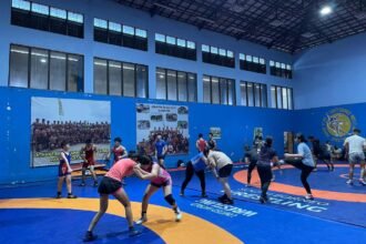 PGSI Kalsel Manfaatkan UPI Wrestling Invitation 2026 untuk Asah Mental Tanding Atlet