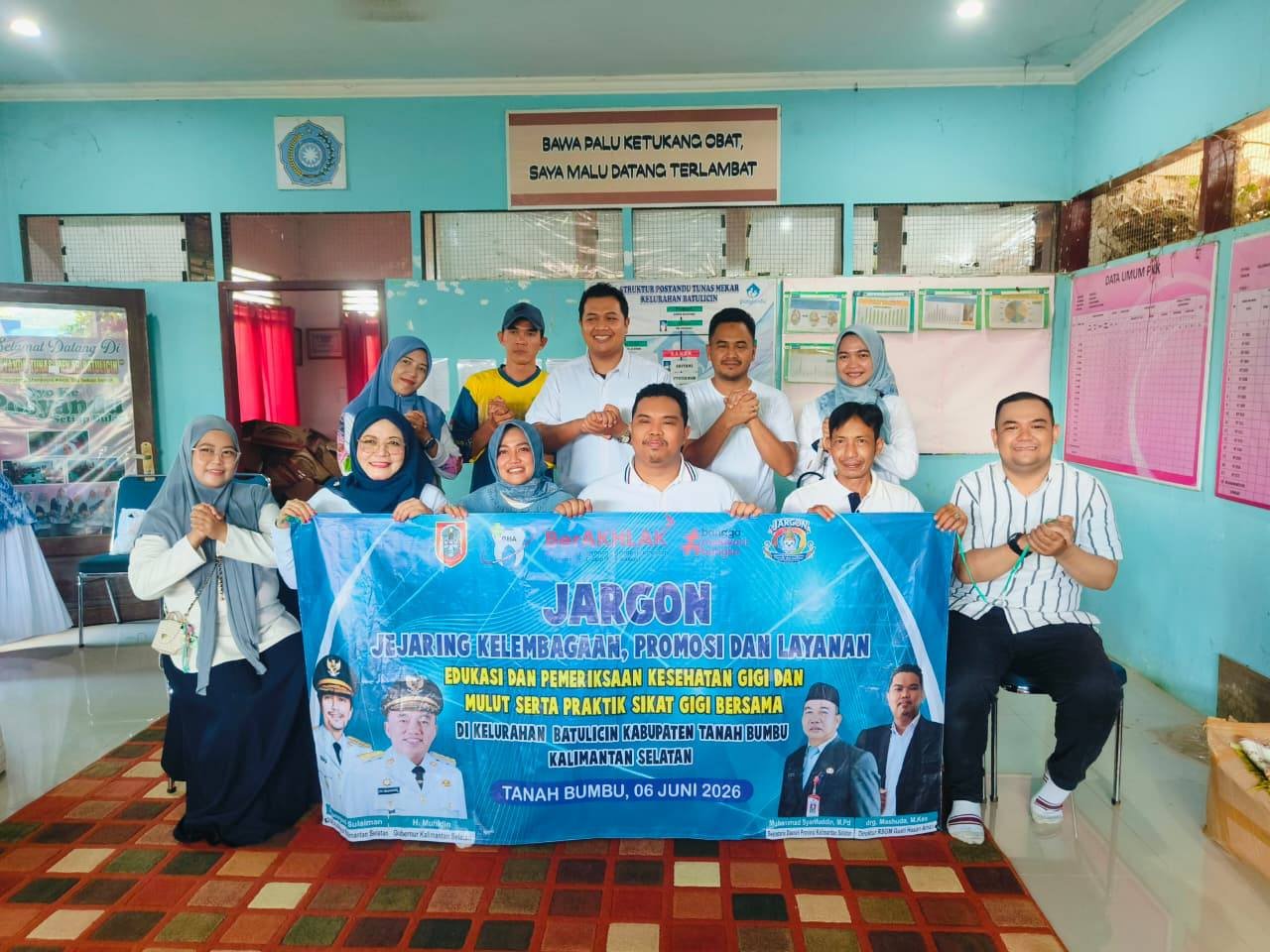 RSGM Gusti Hasan Aman Perkuat Promosi Kesehatan Gigi Melalui Program JARGON di Batulicin
