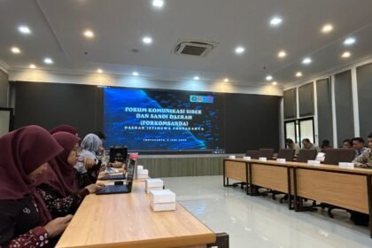 Perkuat Ekosistem Digital, Diskominfo Kalsel Hadiri Forkomsanda di DIY