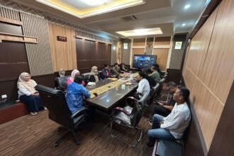 Matangkan Draft PKS, Diskominfo Kalsel dan PSSN Gelar Rapat Daring