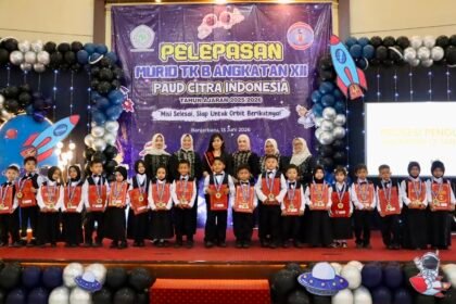 PAUD Citra Indonesia Lepas 60 Siswa TK B Angkatan XII, Siap Melangkah ke Jenjang Pendidikan Berikutnya