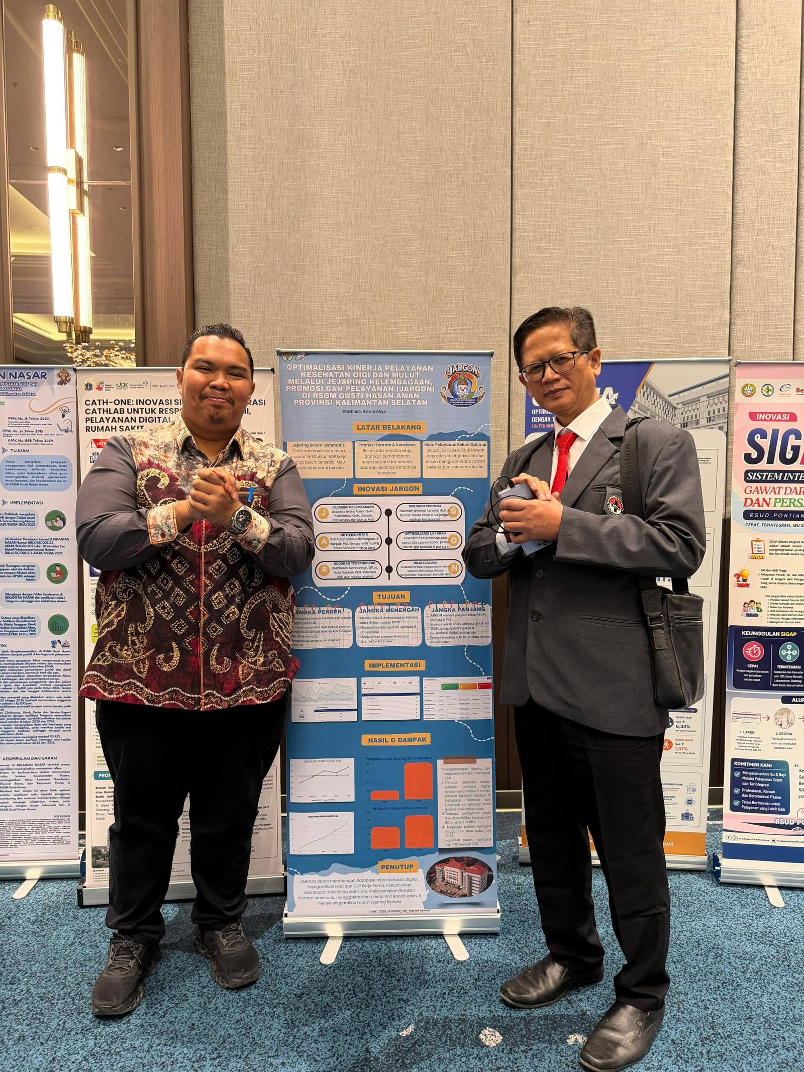 RSGM Gusti Hasan Aman Ukir Prestasi Nasional, Sabet Juara 3 Lomba Poster Inovasi Rumah Sakit