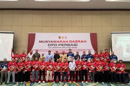 Bang Dhin Pimpin Perbasi Kalsel 2026-2030,  Prioritaskan Pembinaan Atlet Muda dan Database Basket