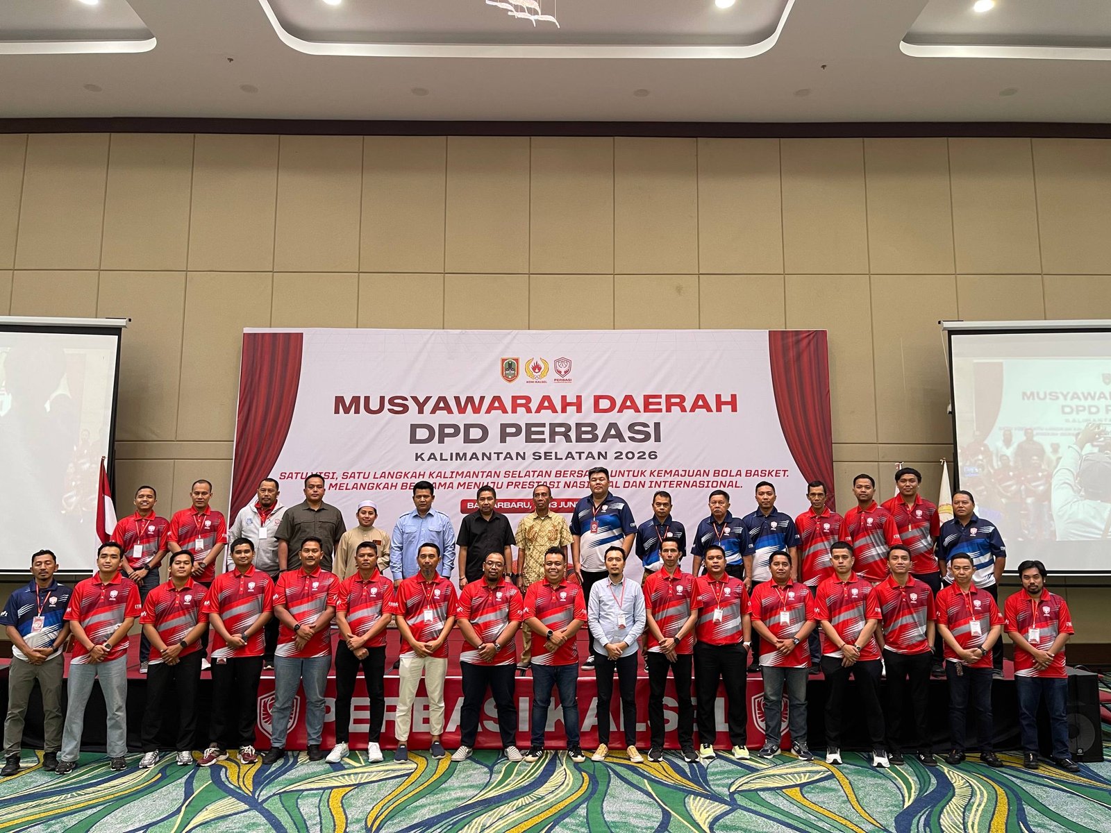 Bang Dhin Pimpin Perbasi Kalsel 2026-2030,  Prioritaskan Pembinaan Atlet Muda dan Database Basket