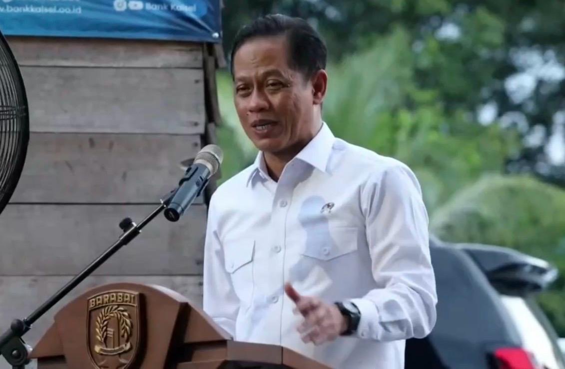 Peternakan Rakyat Jadi Pilar Ketahanan Pangan, Wamenko Pangan Tinjau Sentra Itik di HST