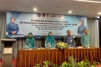Sinergi DPKP dan PKK Kalsel Perkuat Ketahanan Pangan Keluarga, Kader Didorong Jadi Motor Penggerak di Masyarakat