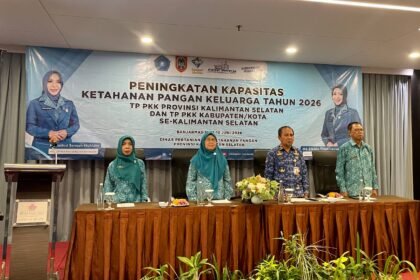 Sinergi DPKP dan PKK Kalsel Perkuat Ketahanan Pangan Keluarga, Kader Didorong Jadi Motor Penggerak di Masyarakat