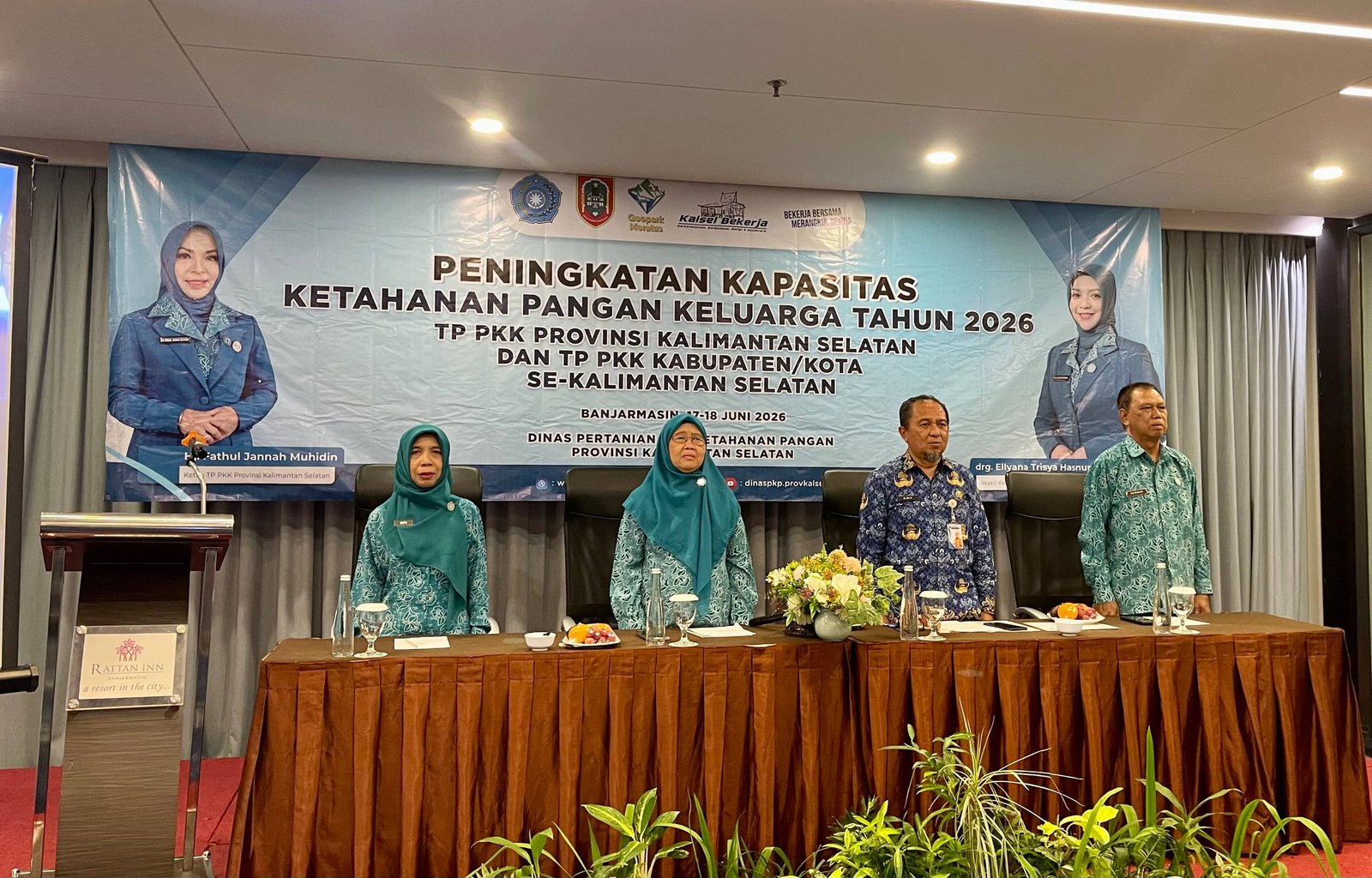 Sinergi DPKP dan PKK Kalsel Perkuat Ketahanan Pangan Keluarga, Kader Didorong Jadi Motor Penggerak di Masyarakat