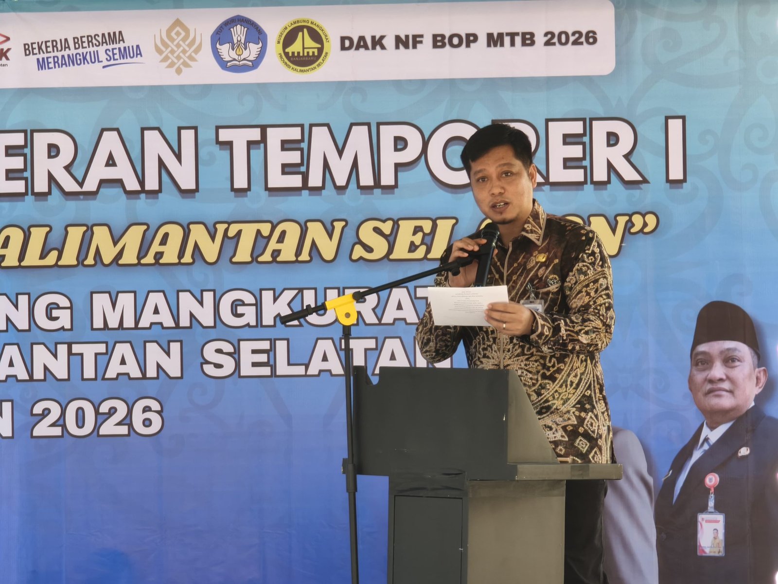 Jaga Eksistensi Budaya, Disdikbud Kalsel Gelar Pameran Temporer Peradaban Dayak di Museum Lambung Mangkurat