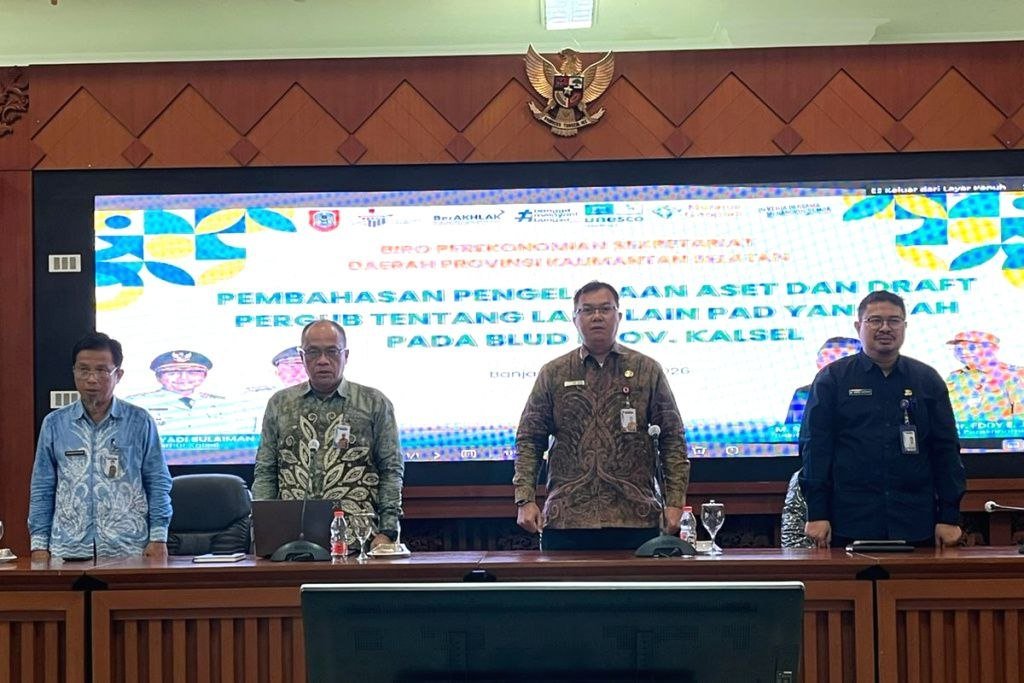 Pemprov Kalsel Dorong Optimalisasi Aset BLUD dan Perkuat Regulasi PAD untuk Kemandirian Fiskal Daerah