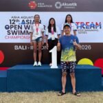 Perenang Muda Kalsel Sabet Dua Medali di A-Stream Open Water Swimming Bali 2026