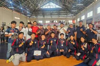 Prestasi Membanggakan, Pegulat Kalsel Borong 11 Medali di UPI Wrestling Invitation 2026