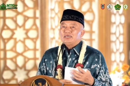 Gubernur Muhidin Ajak Masyarakat Jadikan Al-Qur’an sebagai Gaya Hidup pada Pembukaan MTQ Nasional XXXVII Tingkat Provinsi Kalsel