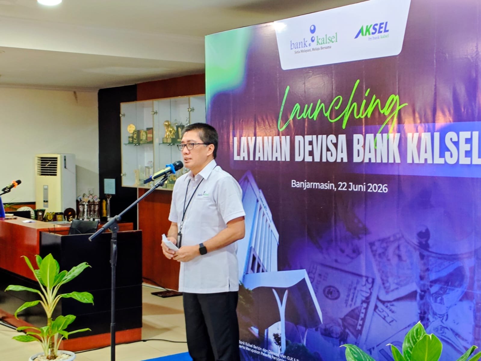 Bank Kalsel Resmi Beroperasi sebagai Bank Devisa, Siap Layani Transaksi Internasional