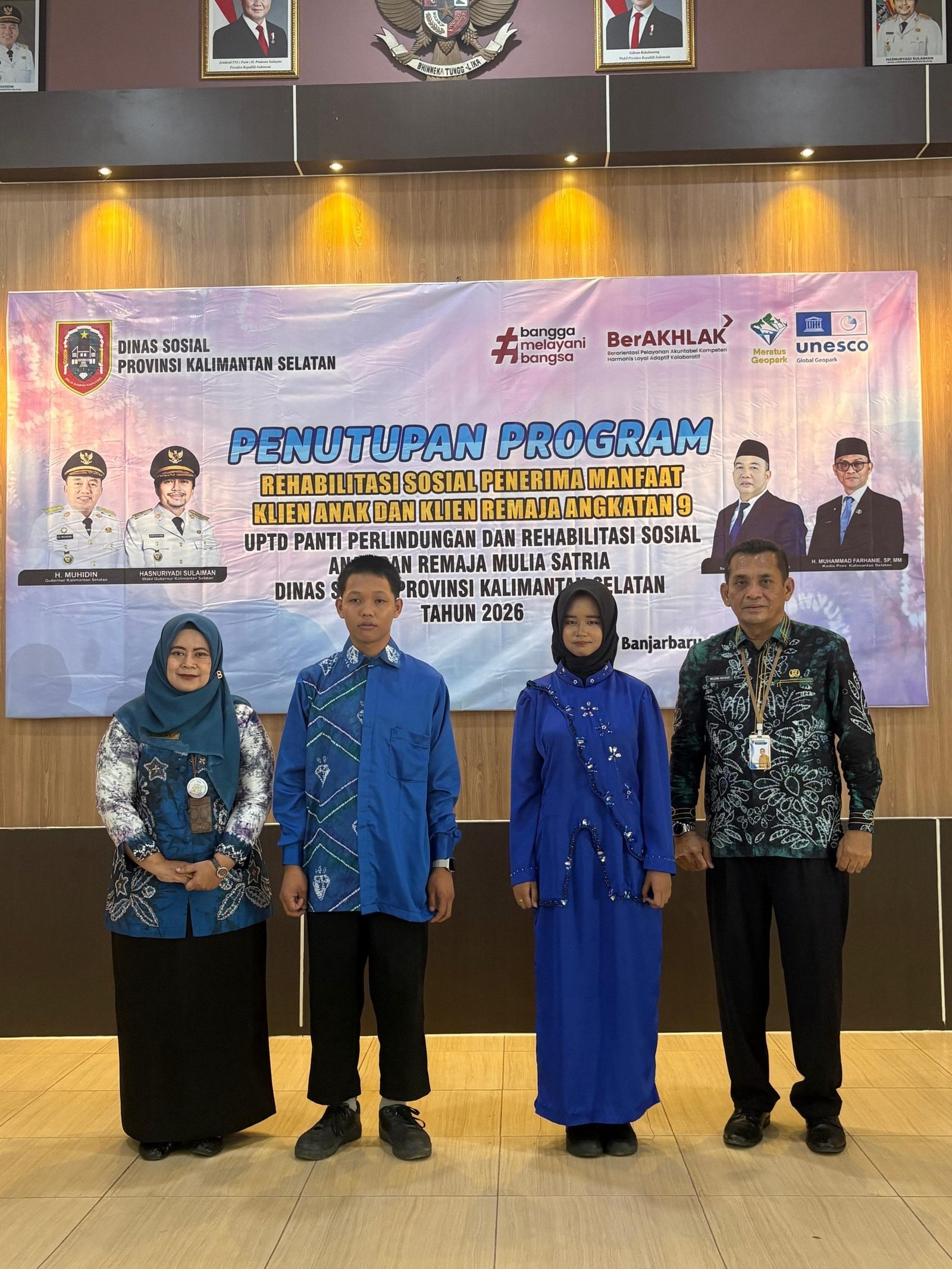 PPRSAR Mulia Satria Berikan Pembinaan Lanjutan dan Bantuan Usaha bagi Klien yang Lulus Rehabilitasi
