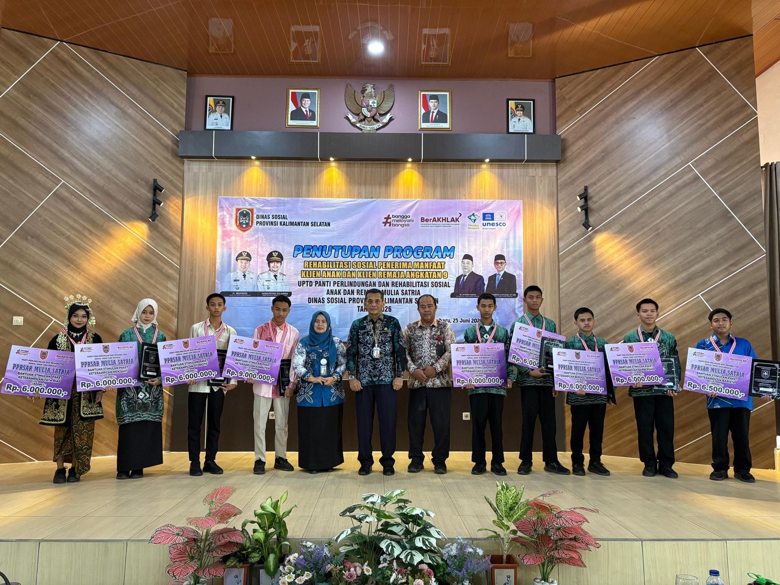 Dinsos Kalsel Dorong Kemandirian Anak dan Remaja Melalui Program Rehabilitasi Sosial PPRSAR Mulia Satria