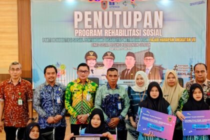 Angkatan VII PRSPDNF Fajar Harapan Resmi Ditutup, 9 Penerima Manfaat Siap Mandiri